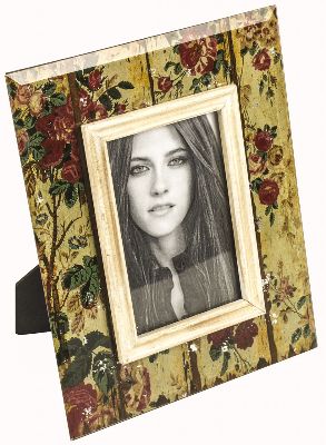 flowers photo frame