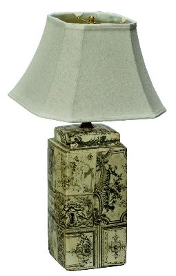 rococco table lamp
